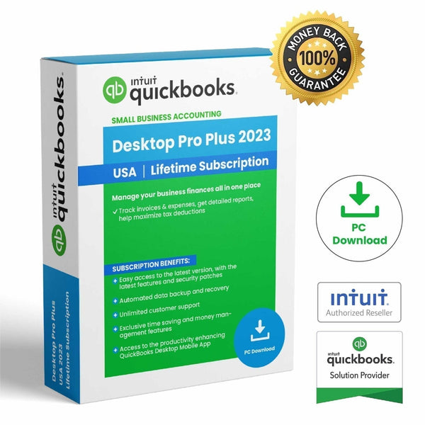 QuickBooks Desktop Pro Plus  2023 ( No Subscription)