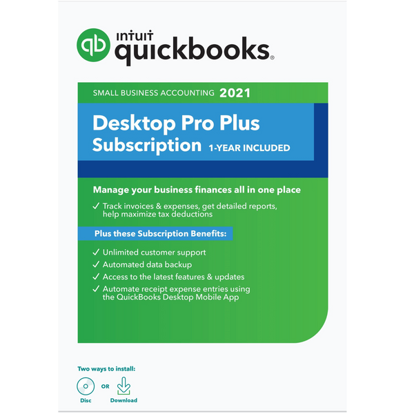 Quickbooks Desktop Pro Plus 2021 | US VERSION |