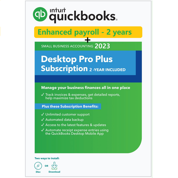 QuickBooks Desktop Pro Plus 2023 – Lifetime License
